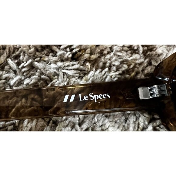 NEW ~ Le Specs Dynamite/2352261 - Tobacco - Rectangular Sunglasses - Picture 4 of 7